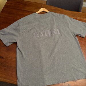 AMIRI embroidered T-shirt - Grey XXL Like new